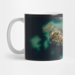 Forest Island in a shallow Lake Mug